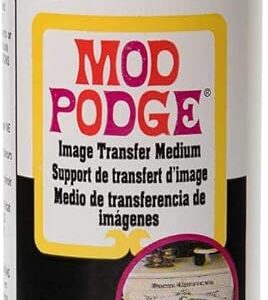 Clear Mod Podge Transfer Medium - 8 oz for Easy Crafting