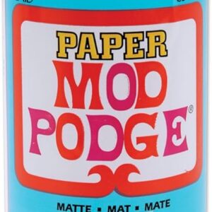 Matte Mod Podge Waterbase Sealer Glue Finish 16-Ounce