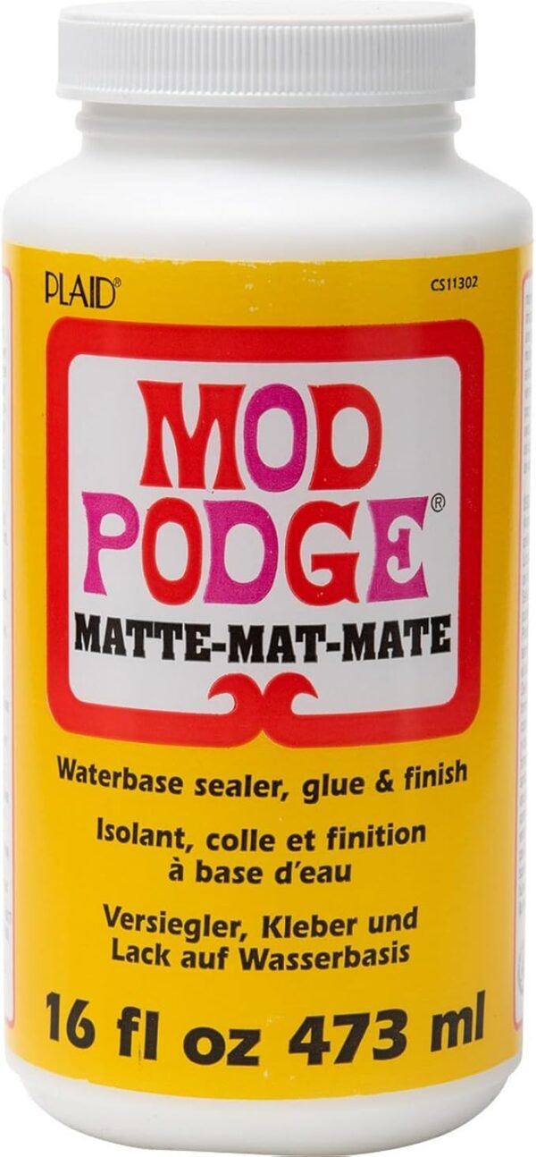 Mod Podge Matte Sealer - All-in-One Craft Glue 16 oz