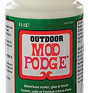 Mod Podge Outdoor Sealer, Glue & Finish - 8oz Clear