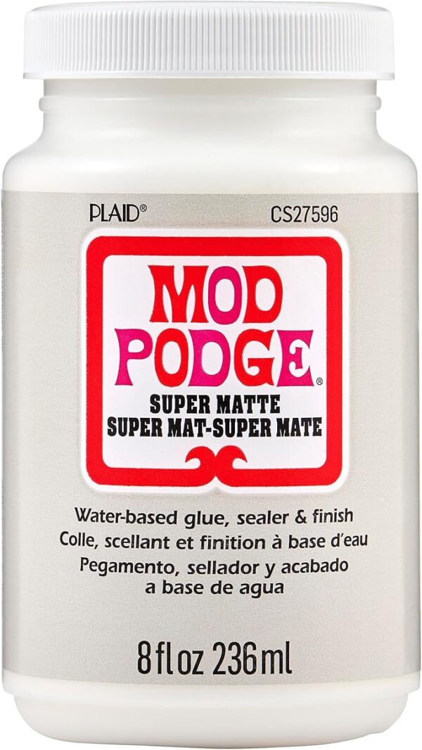 Mod Podge Super Matte Premium All-in-One Glue 8 oz