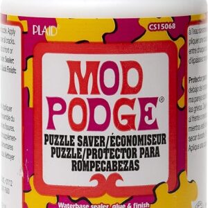 Mod Podge Puzzle Saver 8-Ounce White Finish