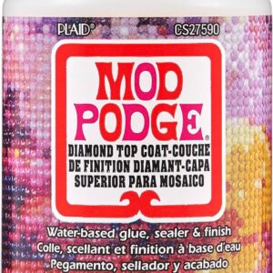 Premium Clear Mod Podge Top Coat for Diamond Puzzles