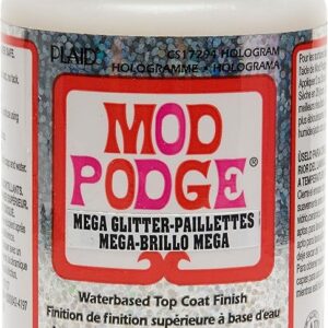 Hologram Glitter Mod Podge Mega - 8 oz Crafting Adhesive